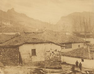 Chaty na Balaklavě od Roger Fenton