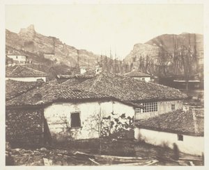 Chaty na Balaklavě od Roger Fenton