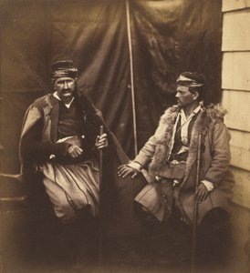 Diskuse mezi dvěma Chorvaty. od Roger Fenton