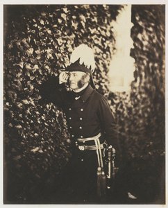 Generál James Bucknall Estcourt (1802-1855) 1855 od Roger Fenton