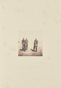 Generál Labousiniere a generál Bevret. od Roger Fenton