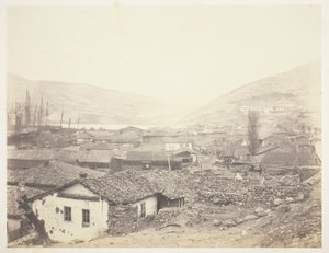 Celkový pohled na Balaklavu od Roger Fenton