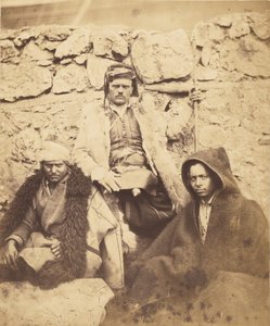 Skupina chorvatských náčelníků od Roger Fenton