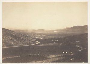 Kadikoi, z tábora jízdního dělostřelectva od Roger Fenton