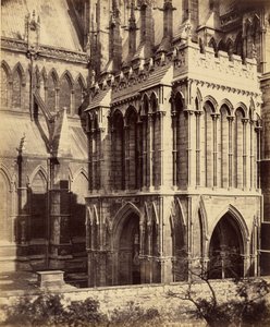 Katedrála v Lincolnu, galilejská předsíň od Roger Fenton
