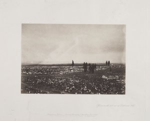 Důstojníci na vyhlídce na Cathcartově kopci od Roger Fenton