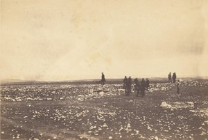 Policisté na hlídce na kopci Cathcarts Hill. od Roger Fenton