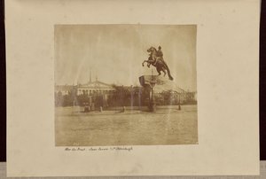 Petra Velikého, Isaac Square, St. Petersburgh [sic] od Roger Fenton