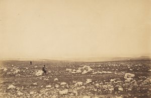 Náhorní plošina Sebastopol IX. od Roger Fenton