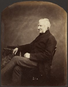 [Portrét muže, pohled ze 3/4] od Roger Fenton