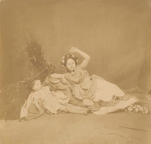 Královské děti v obraze ročních období, 1854. od Roger Fenton