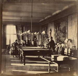 [Kulečníkový sál, Mentmore House] od Roger Fenton
