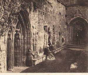 The Cloisters, Tintern Abbey,1854 (foto) od Roger Fenton