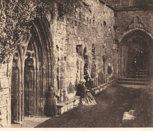 The Cloisters, Tintern Abbey od Roger Fenton