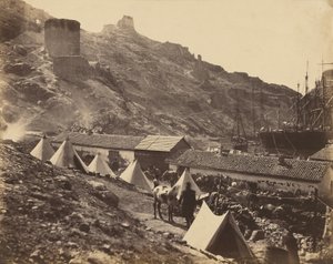 Janovský hrad, Balaklava od Roger Fenton