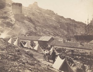 Janovský hrad, Balaklava, 1855. od Roger Fenton