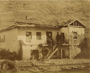 Stará pošta, Balaklava. od Roger Fenton