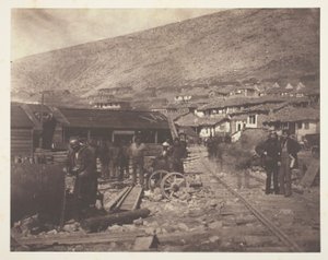 Železniční dvůr, Balaklava od Roger Fenton