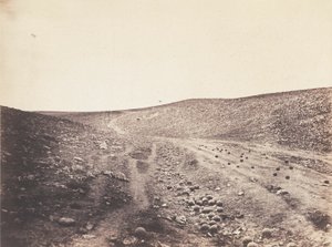 Údolí stínu smrti od Roger Fenton