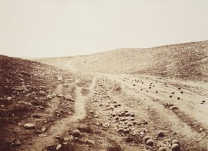 Údolí stínu smrti od Roger Fenton