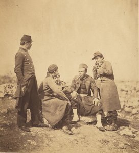 Zouaves  Soldiers of the Line. od Roger Fenton