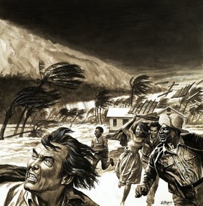 Karibik zasáhla přílivová vlna od Roger Payne