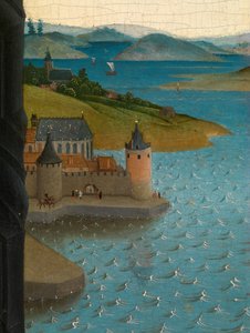 Detail Saint Luke Kreslení Portrétu Panny (Olej na panelu)