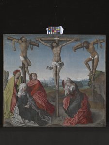 Ukřižování (olej na dřevě) od Rogier van der Weyden