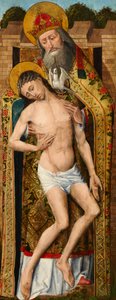 Nejsvětější Trojice, vnější panel Weston Triptych, c.1480 od Rogier van der Weyden