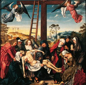 Pieta, Rogier van der Weyden (1399-1464) od Rogier van der Weyden