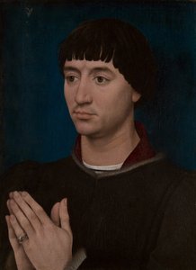 Portrét Jeana Grose (recto); erb Jeana Grose (verso) od Rogier van der Weyden