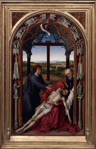 Oltář Panny Marie Miraflores Oltář, c. 1440 od Rogier van der Weyden
