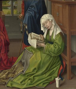 Magdalene Reading, před rokem 1438 (olej na desce) od Rogier van der Weyden