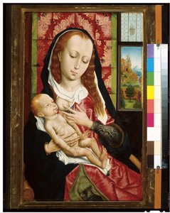Panna a dítě, kolem roku 1480 od Rogier van der Weyden
