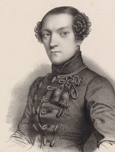 Portrét pianisty a skladatele Antoine de Kontski 1817-1899. od Romain Cazes