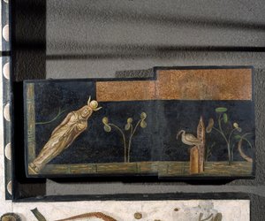 „Asarotos“ (podlaha nezametená) Fragmenty mozaiky podepsané Haraklitonem z Říma, 2. století našeho letopočtu, Řím od Roman