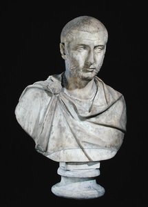 Busta císaře Gallinea (asi 213-268) (mramor) od Roman