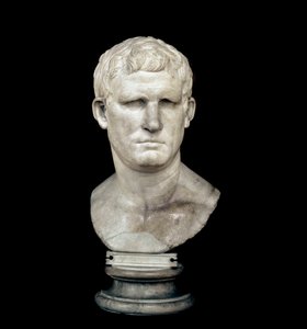 Busta Marcuse Vipsanius Agrippa (mramorová socha) od Roman