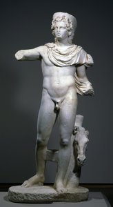 Nebeský Bůh nebo hrdina, konec 2. nebo začátek 3. n. l. (mramor) od Roman
