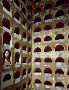 Kolumbárium Vigna Codini, začátek 1. století (fotografie) od Roman