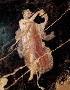 Tanečnice s činely (freska od Roman