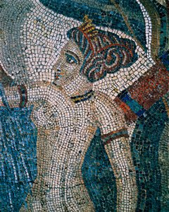 Koupající se Diana, 2.-3. století (mozaika) od Roman