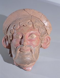Hlava Zeuse (terakota) od Roman