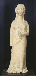 Bohyně se lví hlavou, ze svatyně v Bir Bou Regba od Roman