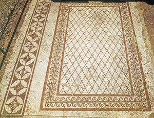 Mozaiková podlaha z Domu Messii (mozaika) od Roman