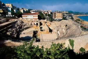 Římský amfiteátr, Tarragona, Katalánsko, Španělsko od Roman