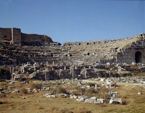 Římské umění, helénistické období: divadlo v Milétu. 2. století. krocan od Roman