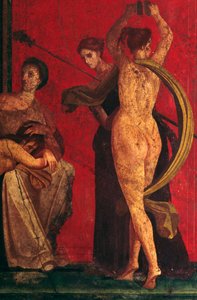 Scéna od Zasvěcení do dionýských mystérií, Triklinium vily mystérií, Pompeje (Seznam světového dědictví UNESCO od Roman