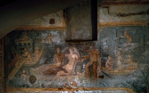 Návrat Proserpiny z podsvětí, 2.-3. století (freska) od Roman
