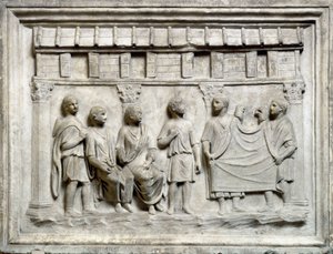 Obchod s papírovým zbožím v období Augusta od Roman